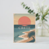 クレタヴィンテージ ミニマル ポストカード (スタンド正面)