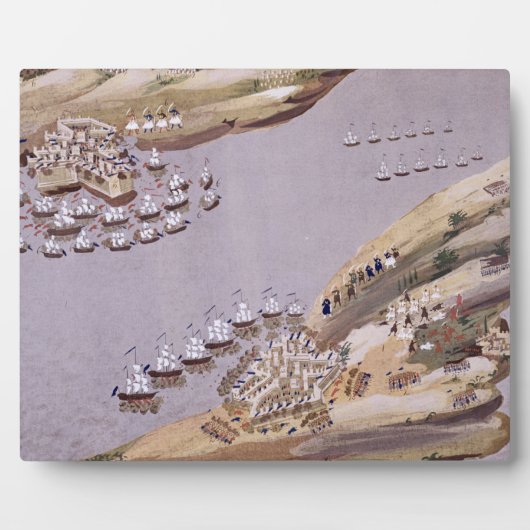 クレタ島とサモス島のための戦い，プレート フォトプラーク (正面)
