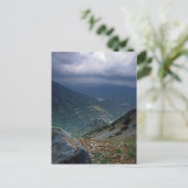 クレタ島の山の峡谷 ポストカード (スタンド正面)