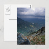 クレタ島の山の峡谷 ポストカード (正面/裏面)