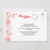 クレタ島挙式旅行ガイド 招待状 (正面)