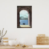 クレタ窓 ポスター (キッチン)