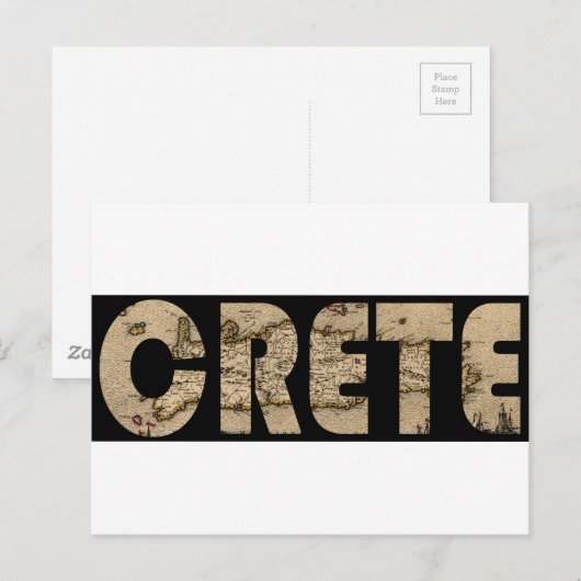 クレタ1670 ポストカード (正面/裏面)