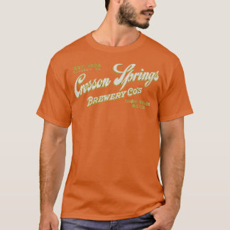 クレッソン・スプリングス・ブリュワリー - ペンシルベニア州クレッソン Tシャツ