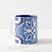 クレッ地中海のト ツートーンマグカップ (正面左)