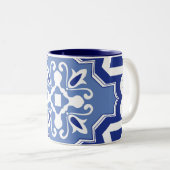 クレッ地中海のト ツートーンマグカップ (正面右)