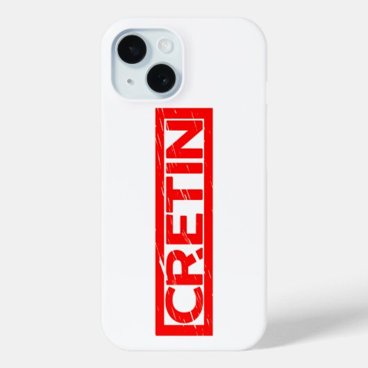 クレティンスタンプ Case-Mate iPhoneケース (裏面)