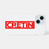 クレティンスタンプ iPhone 15ケース (裏面横)