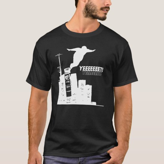 クレテカレンジイェートヴィンテージ動揺してスタイル Tシャツ (正面)
