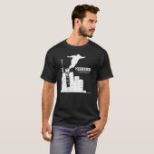 クレテカレンジイェートヴィンテージ動揺してスタイル Tシャツ (正面フル)
