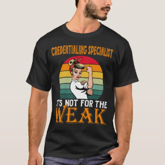 クレデンティリング・スペシャリスト – 弱者のため Tシャツ