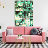 クレドリームシティ キャンバスプリント (インサイチュ (リビング))