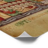 クレニー教会の聖餐式 ポスター (角)