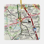 クレバーンTXロードマップ セラミックオーナメント (正面)