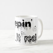 クレピ実在ンのハロウィーンデザイン コーヒーマグカップ (正面右)