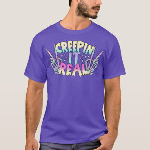 クレピ実在ンイパステルゴシックエステティックスケルトンハン Tシャツ