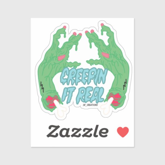 クレピ実在ン・イット・ゾンビ・ハンズ シール (シート)