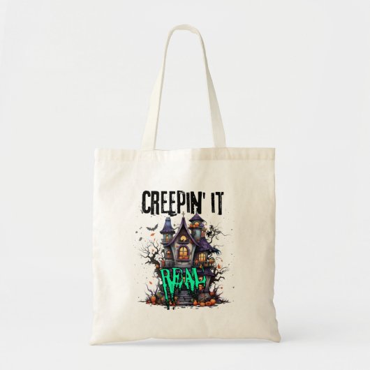 クレピ実在ン.w トートバッグ (正面)