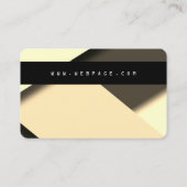 クレフェイクジットカードまたはデビットカードは幾何学的に見える 名刺 (裏面)