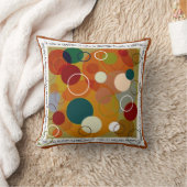 クレフター数々の円の枕 クッション (ブランケット)