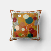 クレフター数々の円の枕 クッション (裏面)