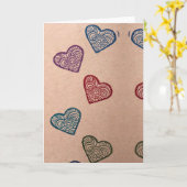 クレフティラブハート カード (黄色い花)