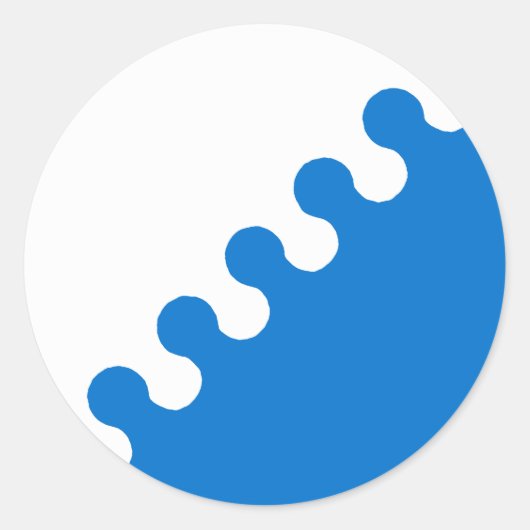 クレフトランズポピュレースバッジのバーニー ラウンドシール (正面)