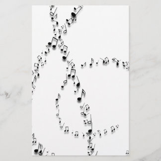 クレフ、 音符記号注記 便箋