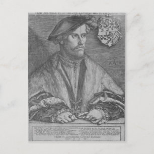 クレブのDuke Wilhelm V, 1540 ポストカード