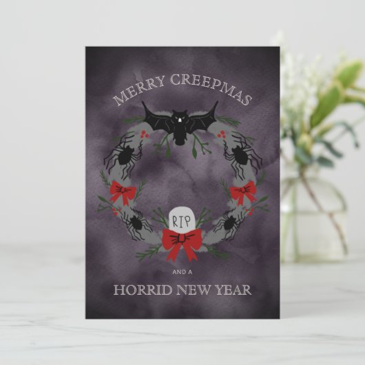 クレプおもしろいマメリーリースホリデーカード シーズンカード (スタンド正面)