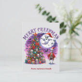 クレプマスメリーハロマスクリスマスハロウィーン ポストカード (スタンド正面)