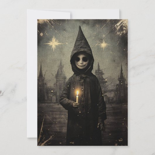 クレプマス不気味ゴシックヴィンテージ少年 シーズンカード (正面)