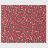 クレプマス骨格 ラッピングペーパー (フラット)