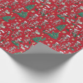 クレプマス骨格 ラッピングペーパー (角)