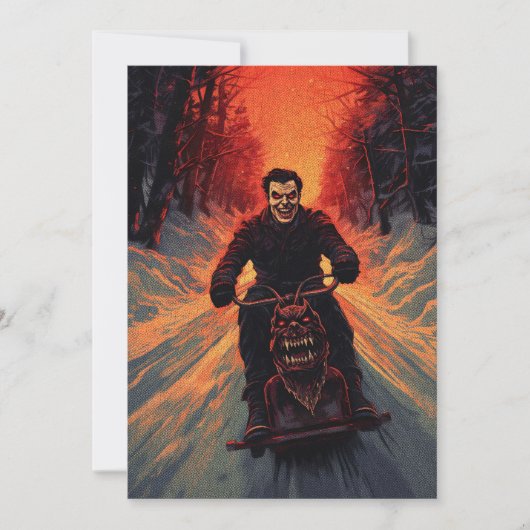 クレプメリーマスヴィンテージホル不気味ラー シーズンカード (正面)