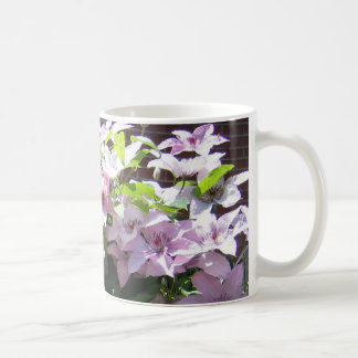 クレマチスのつる植物 コーヒーマグカップ