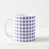 クレマチスの花マグ コーヒーマグカップ (左)