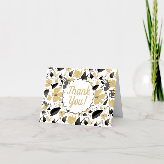 クレマチスイエローウォーター色の花ありがとう サンキューカード