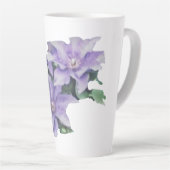 クレマチスパープル カフェラテマグ (右アングル)
