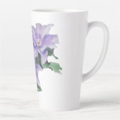 クレマチスパープル カフェラテマグ (右)