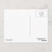 クレマチスフラワー万華鏡のように千変万化するパターンはがき ポストカード (裏面)