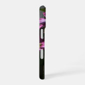 クレマチス 紫 春の花 iPhone 16ケース (右側面)