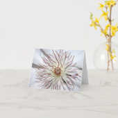 クレマチスNotecard カード (黄色い花)