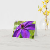 クレマティスこんにちは! カード (黄色い花)