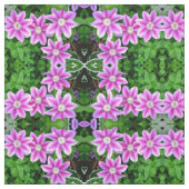 クレマティスとオレガノ ファブリック (見本)