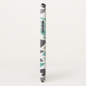 クレマティスティール(緑がかった色)水彩花模様 Case-Mate iPhoneケース (裏面/右)