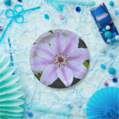 クレマティス紙プレート ペーパープレート (パーティー)