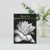 クレマティス1bメモリアル悔やみや弔慰サンキューハガキ ポストカード (スタンド正面)