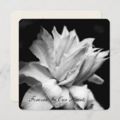 クレマティス1b葬儀メモリアル発表 招待状 (正面/裏面)