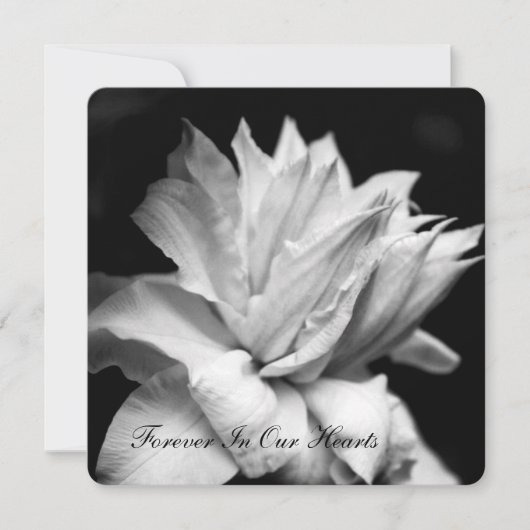 クレマティス1b葬儀メモリアル発表 招待状 (正面)